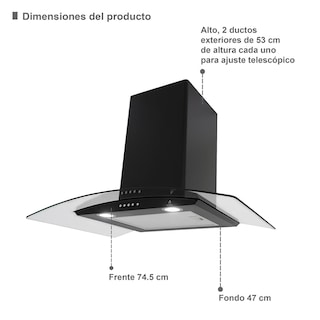 Foto 6 | Foto 6 | Parrilla 5 Quemadores + Campana 76 cm + Horno Empotrable Supra