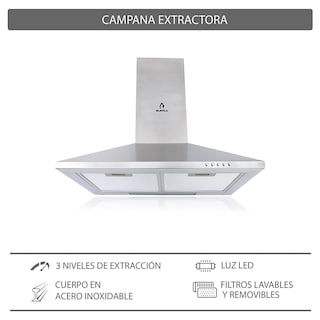 Foto 5 | Foto 5 | Combo Supra Grimaldi Campana CM-60 y Parrilla Soletti de Acero Inoxidable