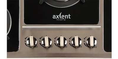 Foto 2 | Foto 2 | Parrilla Axcent Italy de 5 Quemadores en Cristal Templado Negro 86 cm
