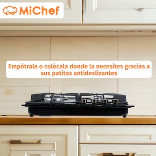 Foto 5 | Foto 5 | Parrilla a Gas MiChef con 4 Quemadores para Empotrar