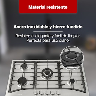 Foto 4 | Foto 4 | Parrilla De Gas Maxims Jzbs5a8 Acero Inoxidable 90 Cm 5 Quemadores Empotrable