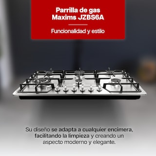 Foto 2 | Foto 2 | Parrilla Empotrable Maxims de Gas de 6 Quemadores