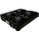 Parrilla Estufa De Mesa Aksi 4 Quemadores Negro