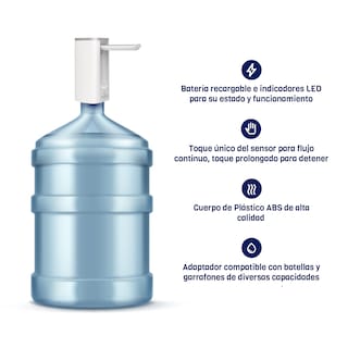 Foto 6 | Foto 6 | Tetera Eléctrica 1.8 Litros Acero Inoxidable + Dispensador De Agua Inteligente Naesi