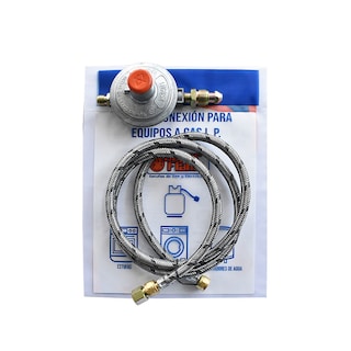 Foto 5 | Foto 5 | Combo Super Flama Parrilla De Gas Lp De 4 Quemadores Con Tanque De Gas 10 Kg Y Kit De Instalación