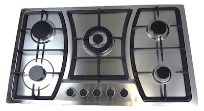 Foto 1 | Foto 1 | Parrilla de 5 Quemadores en Acero Inoxidable de 86 Cm