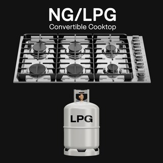 Foto 3 | Foto 3 | Estufa A Gas Empava 36 De Acero Inoxidable Con 5 Quemadores - Venta Internacional.