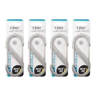 Foto 1 | Foto 1 | Mosquetón Doble De Acero Inoxidable Carabiner Nite Ize S-biner - Venta Internacional.