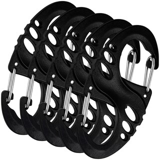 Foto 2 | Foto 2 | Mosquetón Doble Mxhkr-005 5piezas Ventdepot Negro