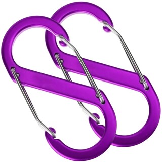 Foto 1 | Foto 1 | Mosquetones Tipo S Mxtke-002 2piezas Ventdepot Morado