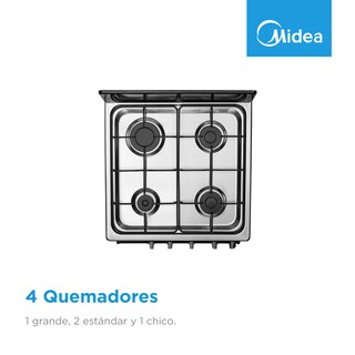 Foto 6 | Foto 6 | Estufa de Piso Midea MGS20FS1BAABG 20\" de Acero Inoxidable