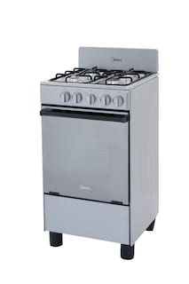 Foto 3 | Foto 3 | Estufa de Piso con Copete Midea 20'' Inoxidable Chef Silver