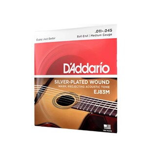 Foto 1 | Foto 1 | Juego 6 Cuerdas Guitarra Acústica Daddario Ej83m 11-45