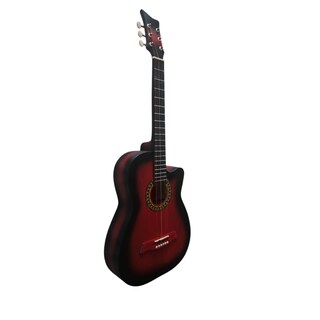 Foto 2 | Foto 2 | Ocelotl Guitarra Acústica 41” Con Accesorios Ideal Para Principiantes Y Profesionales - Rojo