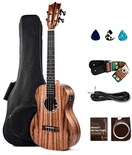 Ukelele Caramel Blm27 Acacia Barítono Acústico Y Eléctrico Lh - Venta Internacional.