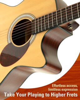 Foto 4 | Foto 4 | Guitarra Eléctrica Acústica Sigma Ooo Cutaway 40'' Con Exp16 - Venta Internacional.