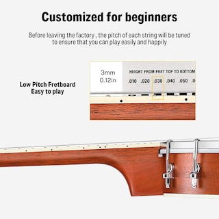 Foto 4 | Foto 4 | Banjo Banjolele Donner Para Ukelele, 4 Cuerdas, Con Accesorios, Para Adultos - Venta Internacional.