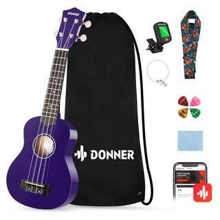 Foto 1 | Foto 1 | Kit De Ukelele Donner Soprano Para Principiantes De 21 Pulgadas - Venta Internacional.