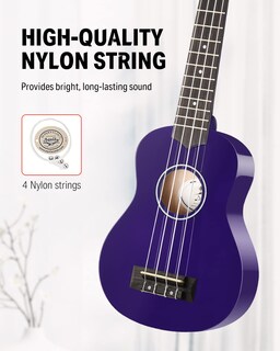 Foto 5 | Foto 5 | Kit De Ukelele Donner Soprano Para Principiantes De 21 Pulgadas - Venta Internacional.