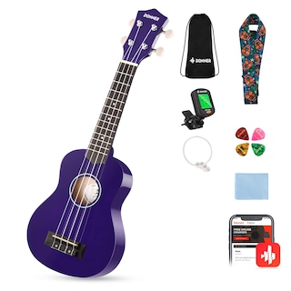 Foto 7 | Foto 7 | Kit De Ukelele Donner Soprano Para Principiantes De 21 Pulgadas - Venta Internacional.