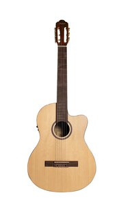 Foto 1 | Foto 1 | Guitarra Electroclasica Bamboo Gc-39-nat-q-ar Mate