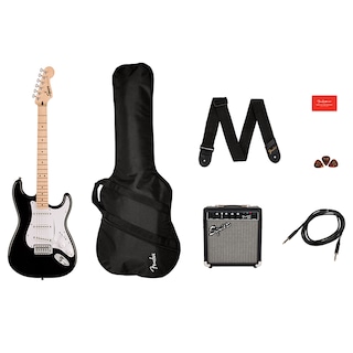 Foto 1 | Foto 1 | Paquete de Guitarra Eléctrica Fender Squier Sonic Stratocast Bk