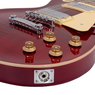Foto 4 | Foto 4 | Guitarra Eléctrica Serie Unique Babilon Cosmos-wr Color Vino Con Case