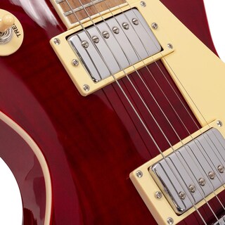 Foto 6 | Foto 6 | Guitarra Eléctrica Serie Unique Babilon Cosmos-wr Color Vino Con Case