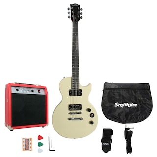 Foto 2 | Foto 3 | Guitarra Eléctrica Amplificador Smithfire Lp100 Pack Whi Paq