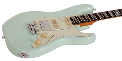 Foto 4 | Foto 4 | Schecter Nick J Trad-hss Afr Guitarra Eléctrica Atomic Frost