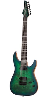 Foto 1 | Foto 1 | Schecter C7 Pro Aqb Guitarra Eléctrica Sólida 7 Cuerdas Aqua
