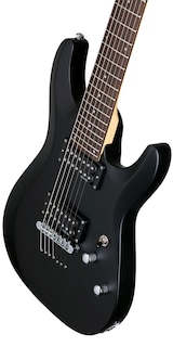 Foto 3 | Foto 3 | Schecter C-7 Deluxe Sbk Guitarra Eléctrica 7 Cuerdas