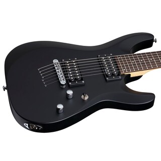 Foto 4 | Foto 4 | Schecter C-7 Deluxe Sbk Guitarra Eléctrica 7 Cuerdas