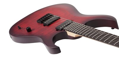Foto 3 | Foto 3 | Guitarra Eléctrica Schecter Guitar Research Sunset 6 Roja