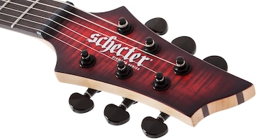 Foto 5 | Foto 5 | Guitarra Eléctrica Schecter Guitar Research Sunset 6 Roja