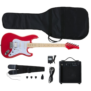 Foto 1 | Foto 1 | Guitarra Eléctrica + Amplificador Kramer Focus Player Pack Red + Accesorios