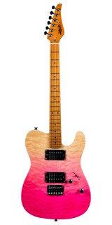 Foto 3 | Foto 3 | Guitarra Eléctrica Jet Jt450 Rosa 6 Cuerdas