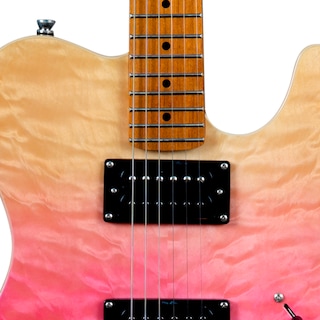 Foto 4 | Foto 4 | Guitarra Eléctrica Jet Jt450 Rosa 6 Cuerdas