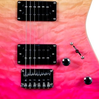 Foto 5 | Foto 5 | Guitarra Eléctrica Jet Jt450 Rosa 6 Cuerdas