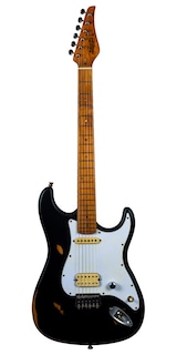 Foto 1 | Foto 1 | Guitarra Eléctrica Jet Guitars Js-800 Relic 6 Cuerdas Negra