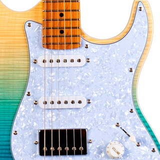 Foto 3 | Foto 3 | Jet Guitars Js450 Tbe Guitarra Eléctrica Azul Transparente