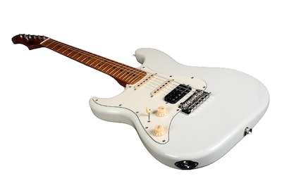 Foto 3 | Foto 3 | Guitarra Eléctrica Jet Js400 Blanca 6 Cuerdas Zurdo