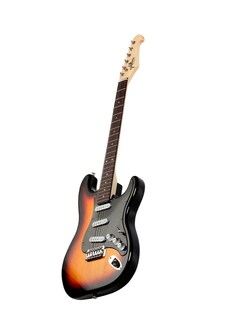 Foto 1 | Foto 1 | Guitarra Eléctrica Monoprice Cali Classic Sunburst Con Gig Bag