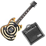 Guitarra Eléctrica Steelpro Jethro 057-sk Naranja Claro