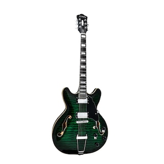 Foto 1 | Foto 1 | Guitarra Eléctrica 6 Cuerdas Mars Hollowbody 335 Custom Grn