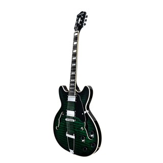Foto 2 | Foto 2 | Guitarra Eléctrica 6 Cuerdas Mars Hollowbody 335 Custom Grn