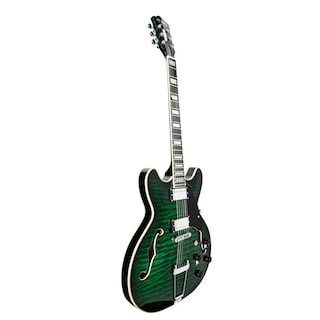 Foto 3 | Foto 3 | Guitarra Eléctrica 6 Cuerdas Mars Hollowbody 335 Custom Grn