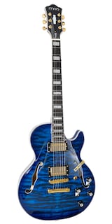 Foto 1 | Foto 1 | Guitarra Eléctrica 6 Cuerdas Mars Les Paul Jazz Blue