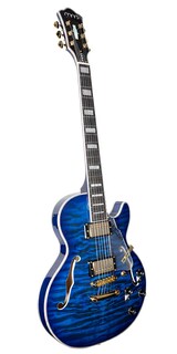 Foto 3 | Foto 3 | Guitarra Eléctrica 6 Cuerdas Mars Les Paul Jazz Blue