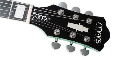 Foto 7 | Foto 7 | Guitarra Eléctrica 6 Cuerdas Mars Hollowbody 335 Studio Verde